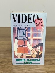 DEMİR MASKELİ ADAM - Açılmamış Jelatininde Beta Vidyo Kaset. DVD2830 - Gökçekoleksiyon