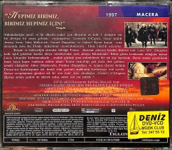 Demir Maskeli Adam – The Man in the Iron Mask (1998) Orijinal VCD Film VCD28814 - 2