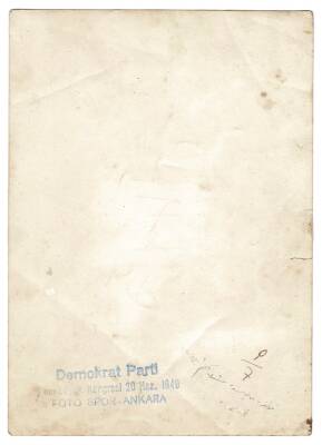Demokrat Parti 2. Büyük Kongresi 20 Haziran 1949 * Resim * KRT8998 - 2