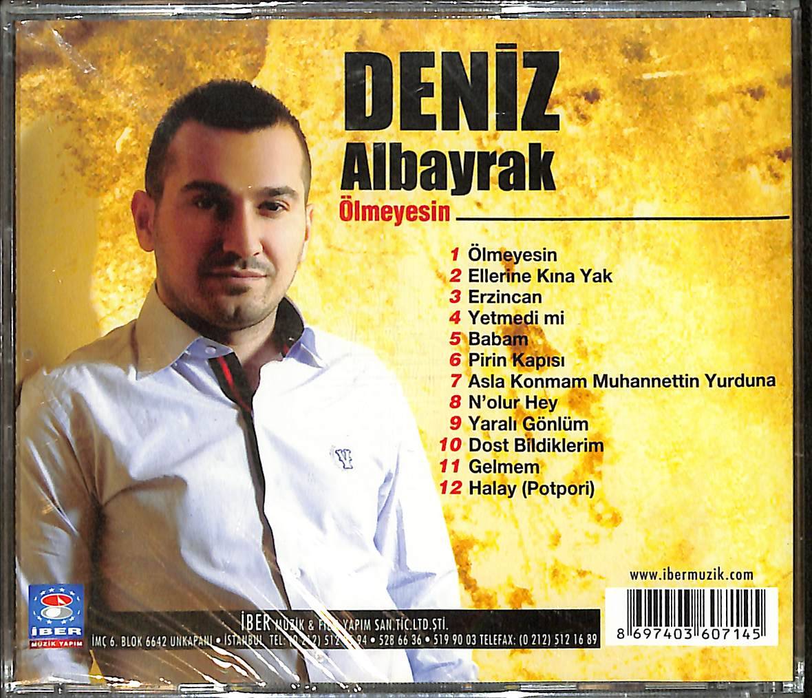 Deniz Albayrak - Ölmeyesin CD (Sıfır) CD3924 - 2