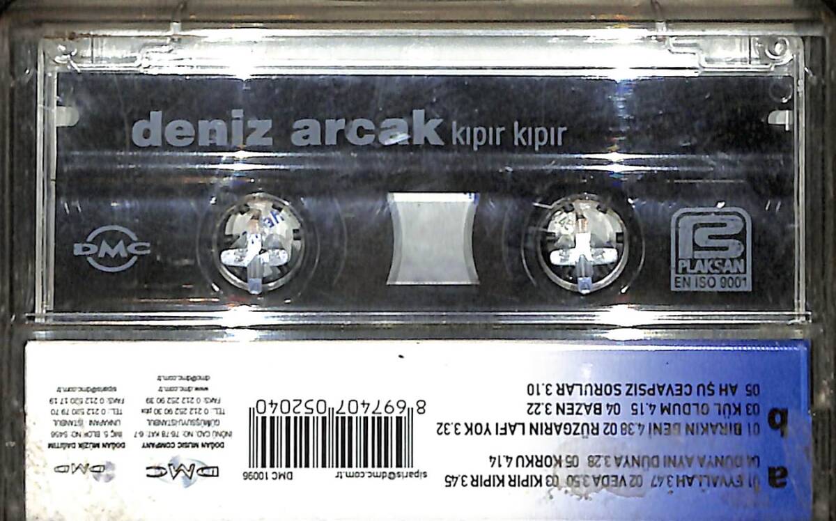 Deniz Arcak - Kıpır Kıpır Kaset (İkinci El) KST29272 - 2