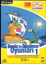 Deniz ile Düşünce Oyunları 1 CD (3-6 Yaş) *Sıfır Ürün* DVD1322 - 3