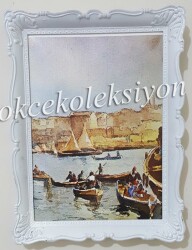 Deniz Manzaralı Resim Çerçevesi KRT5857 - 2