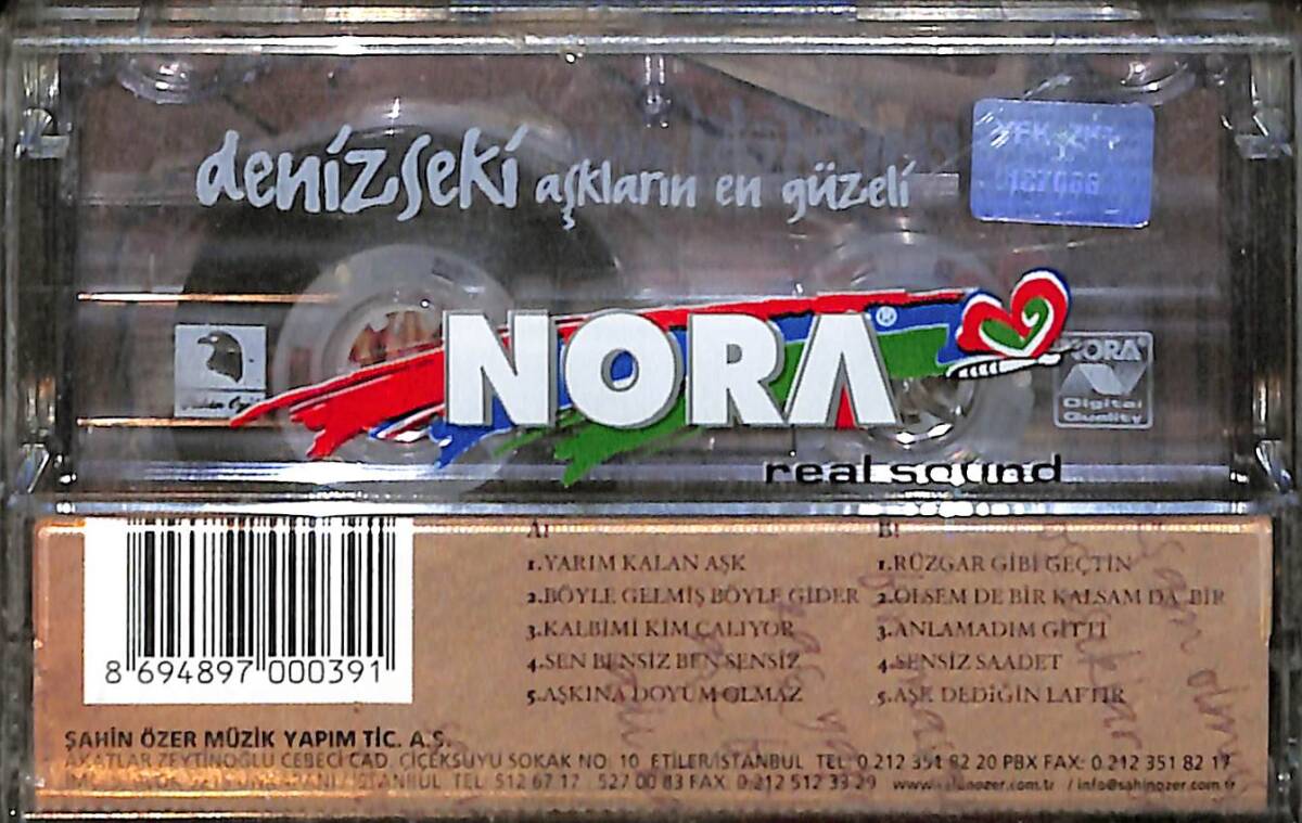 Deniz Seki - Aşkların En Güzeli Kaset (Sıfır) KST26823 - 2