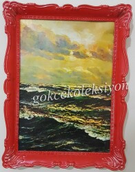 Deniz Temalı Resim Çerçevesi KRT5855 - 2