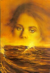 Deniz Temalı Romantik Kartpostal KRT17840 - Gökçekoleksiyon