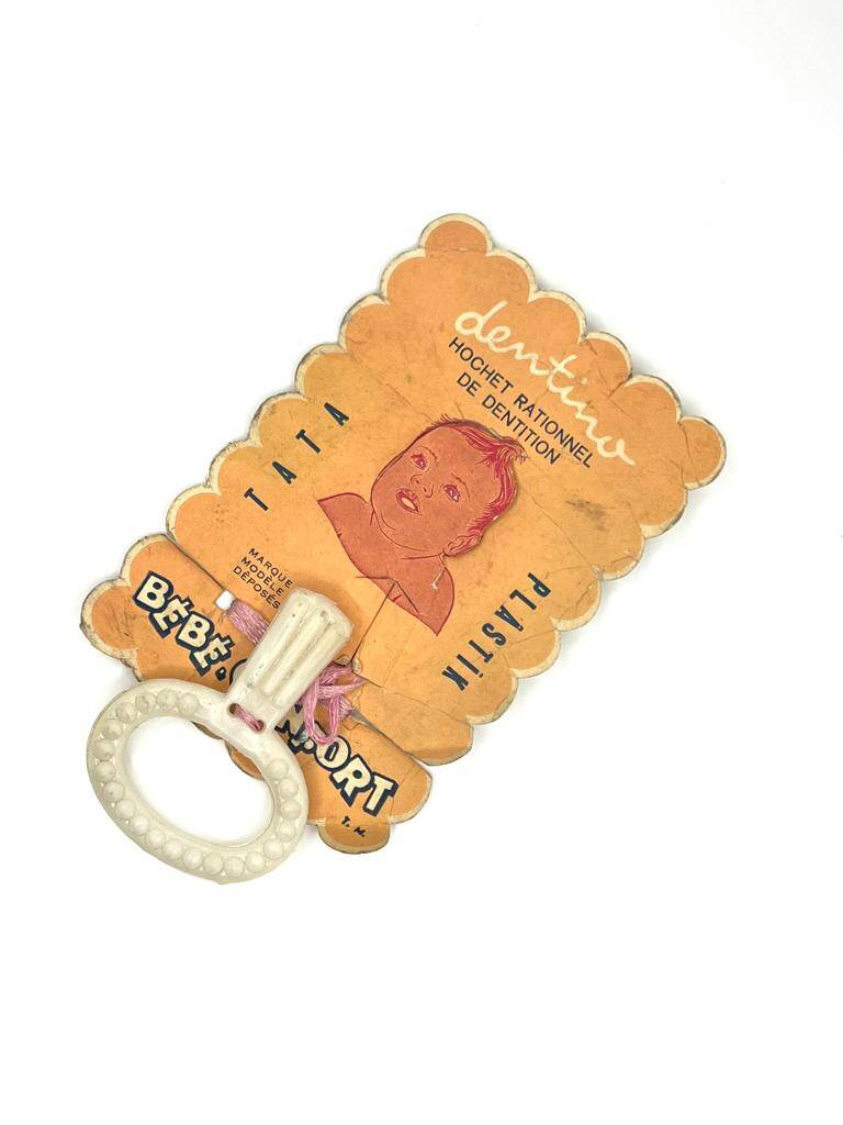 Dentino Vintage Bebek Diş Kaşıyıcı – Orijinal Ambalajlı | Antika / Koleksiyonluk MDL303 (N) - 2