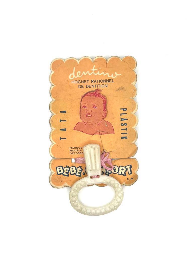 Dentino Vintage Bebek Diş Kaşıyıcı – Orijinal Ambalajlı | Antika / Koleksiyonluk MDL303 (N) - 1