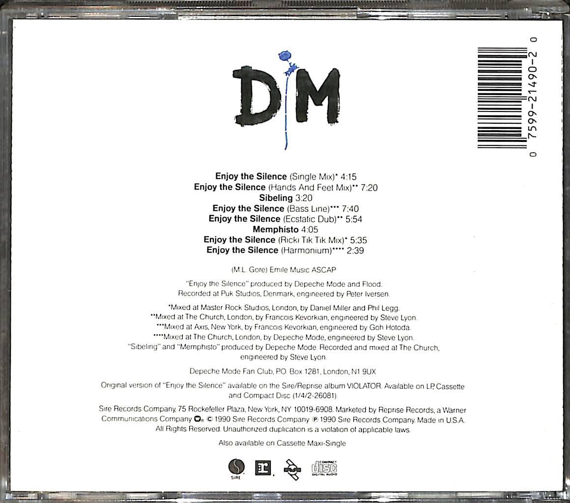 Depeche Mode - Enjoy The Silence CD (İkinci El) CD4165 - 2