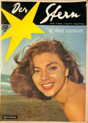 Der Stern 11 August 1956 - Sylvia Koscina, Elisabeth Flickenschildt NDR84513 - Gökçekoleksiyon