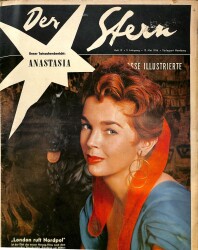 Der Stern 12 Mai 1956 - Anastasia, Dawn Addams NDR84433 - Gökçekoleksiyon