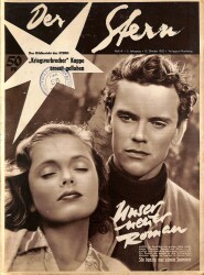 Der Stern 12 Okteber 1952 - Tochter Faruks Prinzessin Ferial NDR83781 - Gökçekoleksiyon