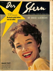 Der Stern 12 Oktober 1957 - Renate Ewert NDR83729 - Gökçekoleksiyon