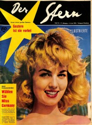 Der Stern 14 Juni 1958 - Mylene Demongeot NDR83761 - Gökçekoleksiyon