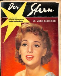 Der Stern 17 November 1956 - Topsy Küppers, Jürgen Thorwalds NDR84425 - Gökçekoleksiyon