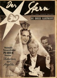 Der Stern 18 Dezember 1949 - Sitte Huldigen Peter Und Angelika NDR83782 - Gökçekoleksiyon