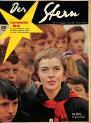 Der Stern 19 April 1958 - Jean Seberg, Bruderzwist im Hause Pahlevi Prinz Abdor Reza NDR83766 - Gökçekoleksiyon