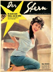 Der Stern 2 November 1957 - Elma Karlowa NDR83734 - Gökçekoleksiyon