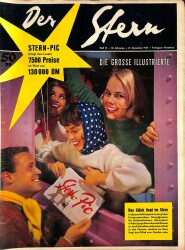 Der Stern 21 Dezember 1957 - Sven Axen Michelsen , Starmannequin Lola NDR83796 - Gökçekoleksiyon