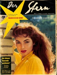 Der Stern 21 Juni 1958 - Rosanna Schiaffino NDR83760 - Gökçekoleksiyon