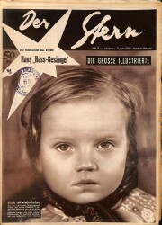 Der Stern 22 Marz 1953 - Susanne Erichsen, Prinzessin Nadia Gray NDR84527 - Gökçekoleksiyon