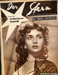 Der Stern 23 November 1952 - Gina Lollobrigida, Gustaf Adolf, Scapa Flow NDR84434 - Gökçekoleksiyon
