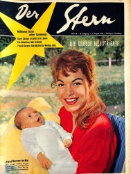 Der Stern 24 August 1957 - Mutter Margit Saad NDR83799 - Gökçekoleksiyon