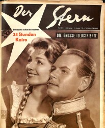 Der Stern 25 August 1956 - Erica Beer, O.W. Fischer, Georg Brock NDR84453 - Gökçekoleksiyon
