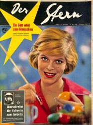 Der Stern 28 Marz 1959 - Michiko Shoda, Nadja Tiller NDR84520 - Gökçekoleksiyon