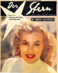 Der Stern 3 November 1956 - Anita Ekberg, Werner Forssmann, Imre Nagy NDR84450 - Gökçekoleksiyon