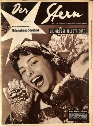 Der Stern 30 Januar 1955 - Erich Maria Remarqe, Gregory Peck NDR83764 - Gökçekoleksiyon