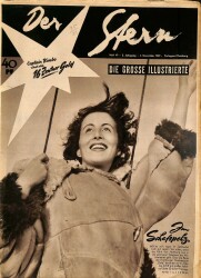 Der Stern 4 Dezember 1949 - Prinzessin Irene Ghica, Eroll Flynn, Greer Garson NDR83788 - Gökçekoleksiyon