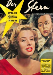 Der Stern 4 Januar 1958 - Natascha Rubanowa , Warner Parker NDR83740 - Gökçekoleksiyon