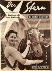 Der Stern 4 Juli 1954 - Christel Schack, Regina Ernst, Toreros Miguel Dominguin NDR83794 - Gökçekoleksiyon