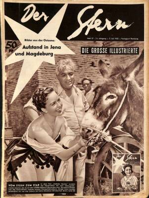 Der Stern 5 Juli 1953 - Margit Saad, ElizabethTaylor, Germaine Damar NDR84607 - 1