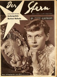 Der Stern 6 Juni 1954 - Anita Björj, Najda Tiller NDR83774 - Gökçekoleksiyon