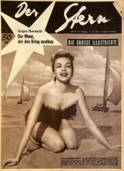Der Stern 7 Juni 1953 -Maria Sylvia , Virgilio Hilario, Prinzessin Sitah NDR84508 - Gökçekoleksiyon
