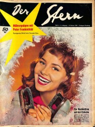 Der Stern 8 Februar 1958 - Gerlinde Locker NDR83739 - Gökçekoleksiyon
