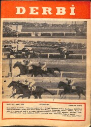 Derbi Dergisi Yarış Ve Spor Mecmuası 15 Nisan 1969 Sayı 1187 - Grand National'ı Highland Wedding Kazandı NDR93243 - Gökçekoleksiyon