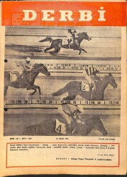 Derbi Dergisi Yarış Ve Spor Mecmuası 27 Ocak 1970 Sayı 1227 - Bekir Koşusunu Zarahan Kazandı NDR93216 - Gökçekoleksiyon