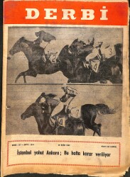 Derbi Dergisi Yarış Ve Spor Mecmuası 28 Ekim 1969 Sayı 1214 - İstanbul Yahut Ankara; Bu Hafta Karar Veriliyor NDR93228 - Gökçekoleksiyon