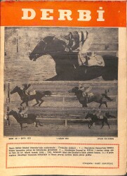 Derbi Dergisi Yarış Ve Spor Mecmuası 7 Nisan 1970 Sayı 1237 - Üçlü Araplarda Varta Birinci Oldu NDR93211 - Gökçekoleksiyon