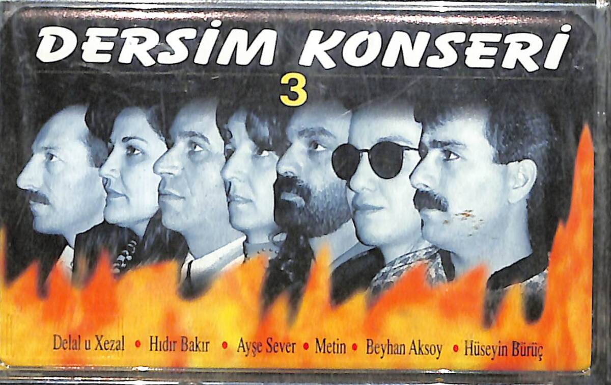 Dersim Konseri 3 Kaset (Sıfır Kaset) KST29211 - 1