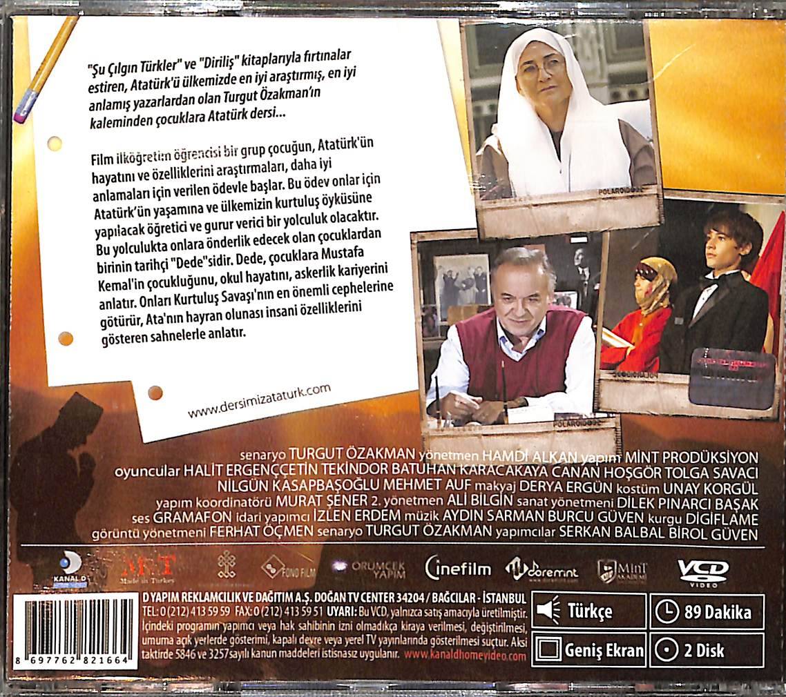 Dersimiz Atatürk Orijinal VCD Film VCD28685 - 2