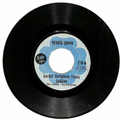 Derviş Çınar - Gurbet Gariplerin Yurdu Değilmi / Gülüm Ne Olacak PLAK (10/5.5) PLK12743 - 1