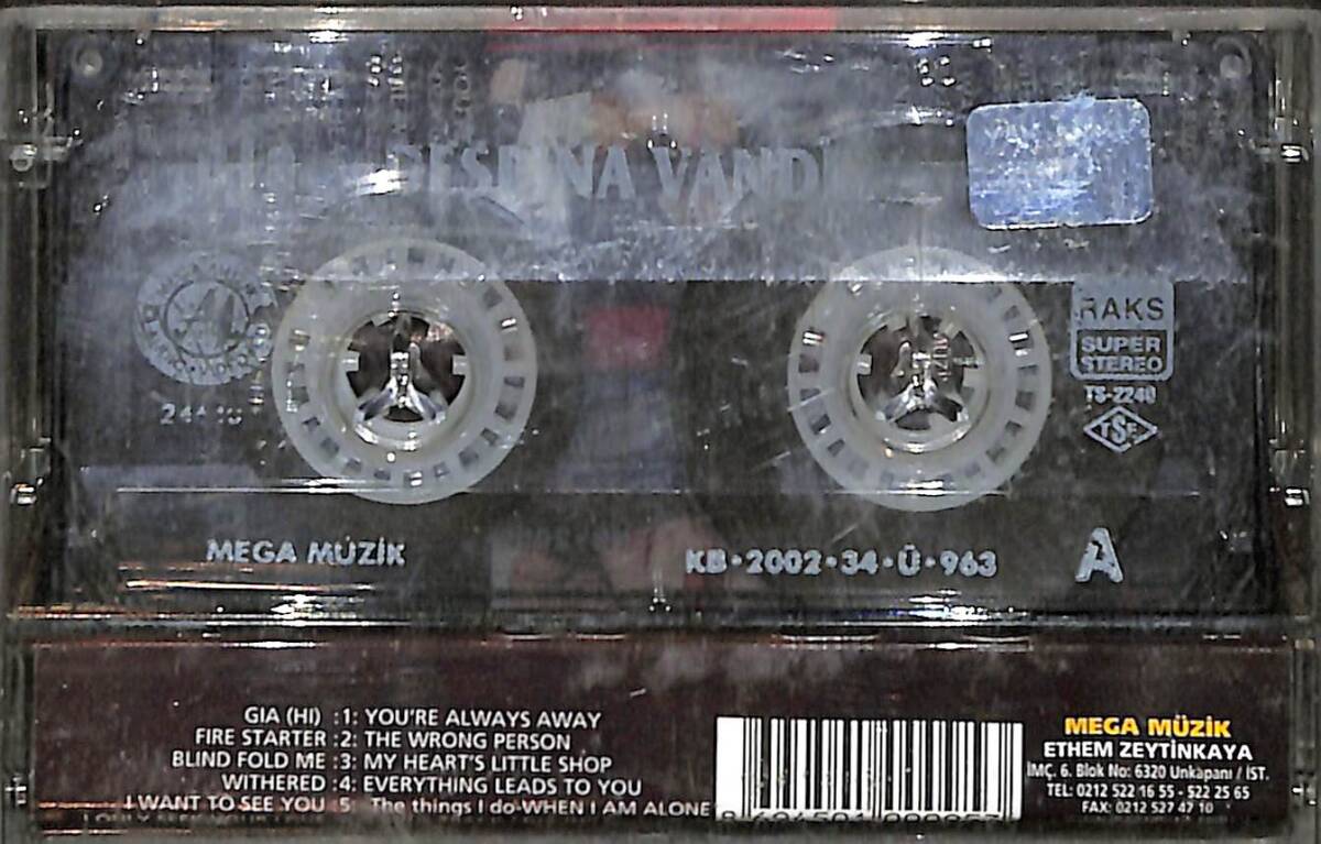  Despina Vandi - Gia Kaset (İkinci El Kaset) KST29769 - 2
