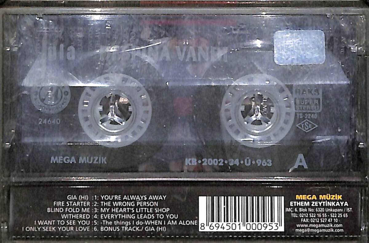 Despina Vandi - Gia Kaset (İkinci El) KST28734 - 2
