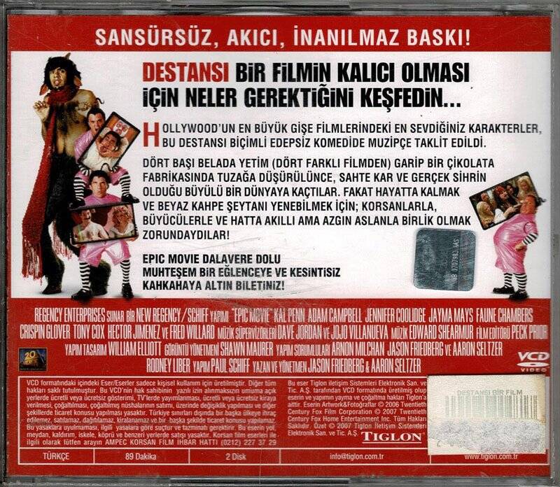 Destansı Bir Film - Sansürsüz VCD Film VCD175 - 2