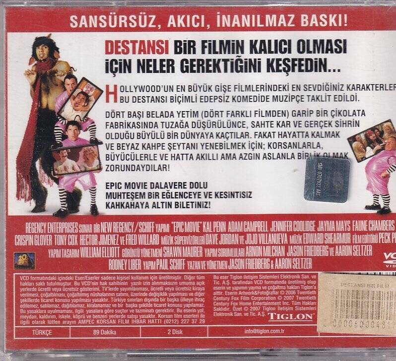 Destansı Bir Film VCD Film VCD8648 - 1