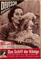 Deutsche Illustrierte 4 September 1954 Nr.36 Gastgeberin Friederike NDR40006 - Gökçekoleksiyon